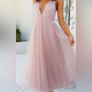 Hello Molly Blush Pink Dress